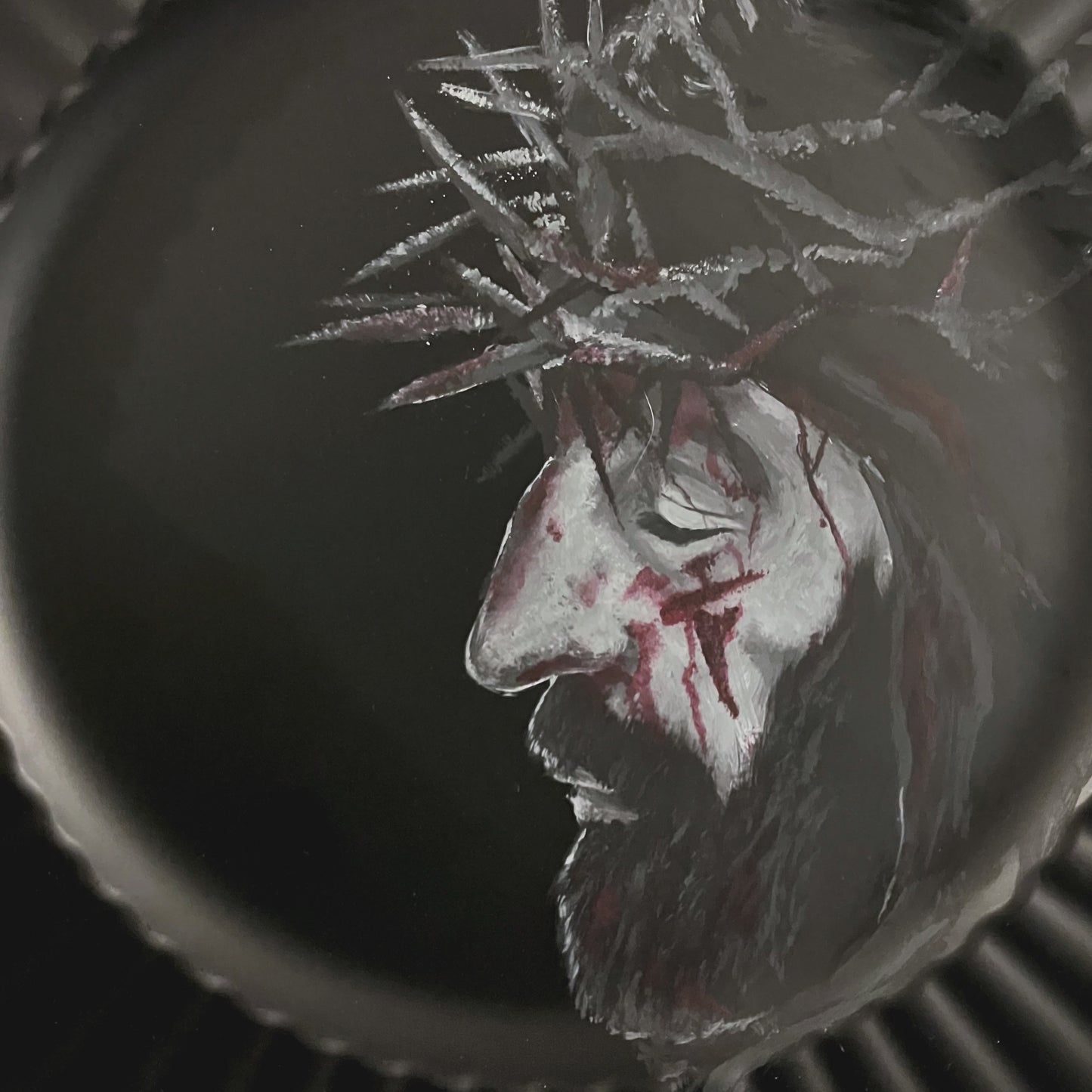 “You were Healed…” Hand painted Plate