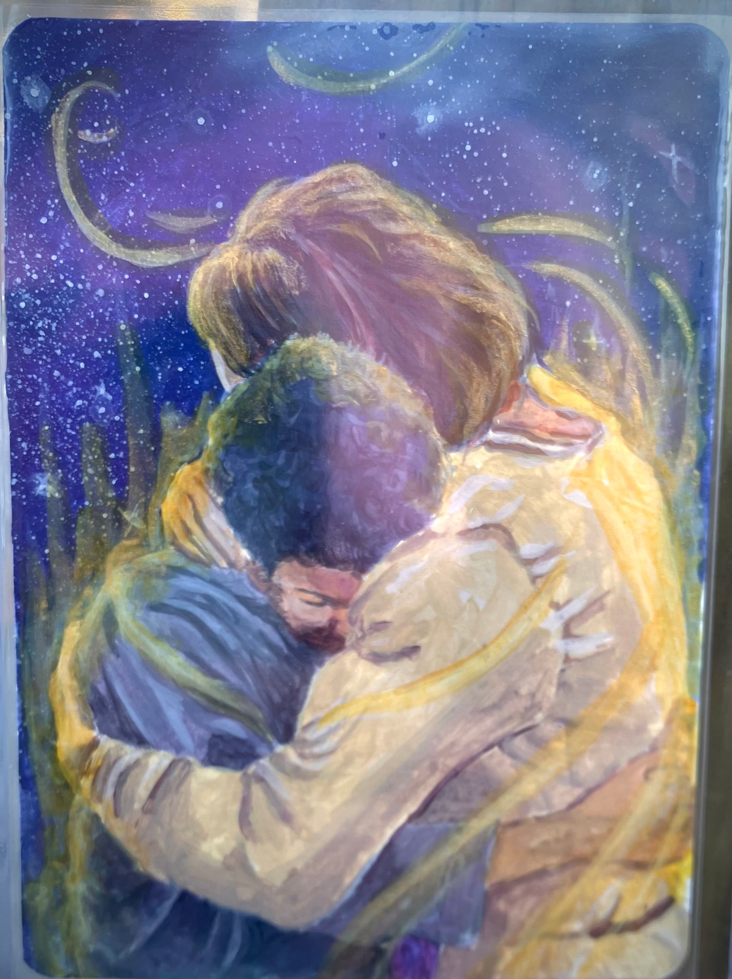 Mends the Broken - hand painted original ACEO collectible