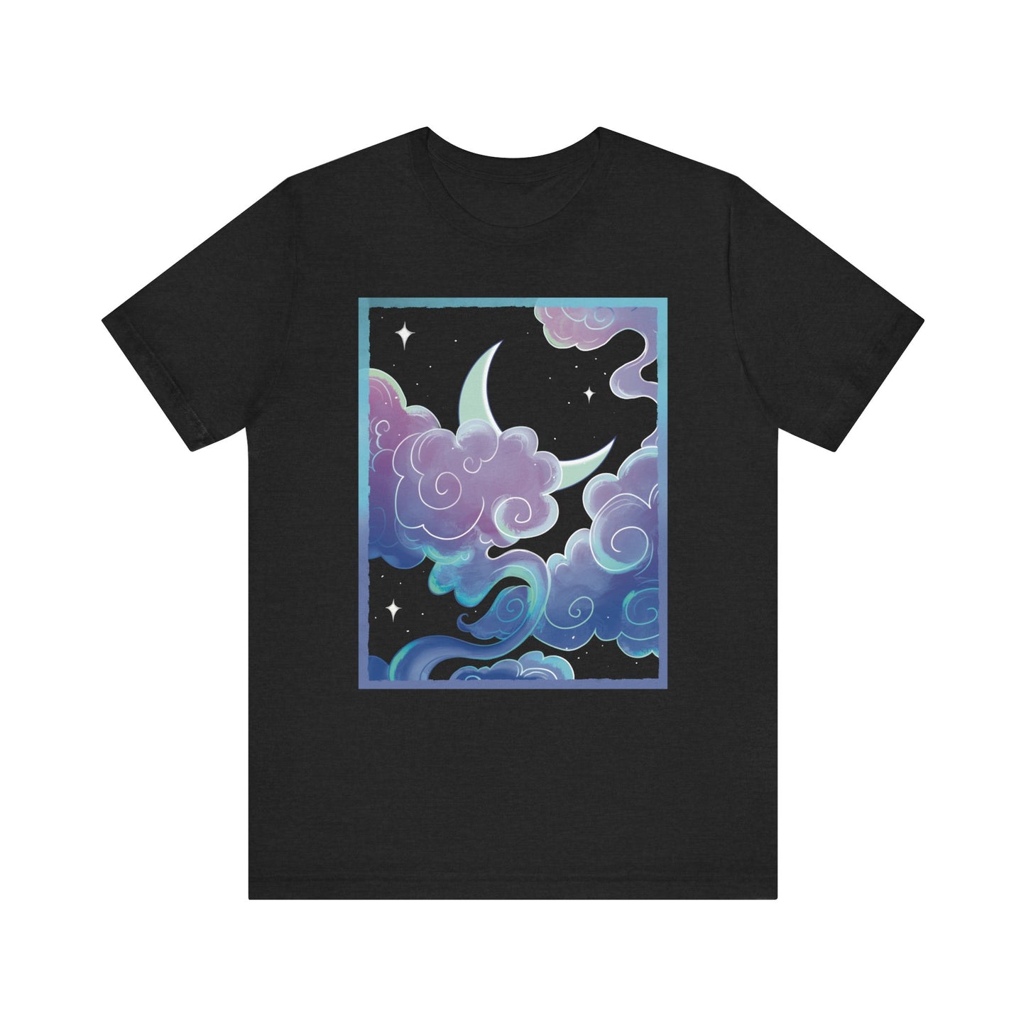 Tranquil Moon and Clouds Tee
