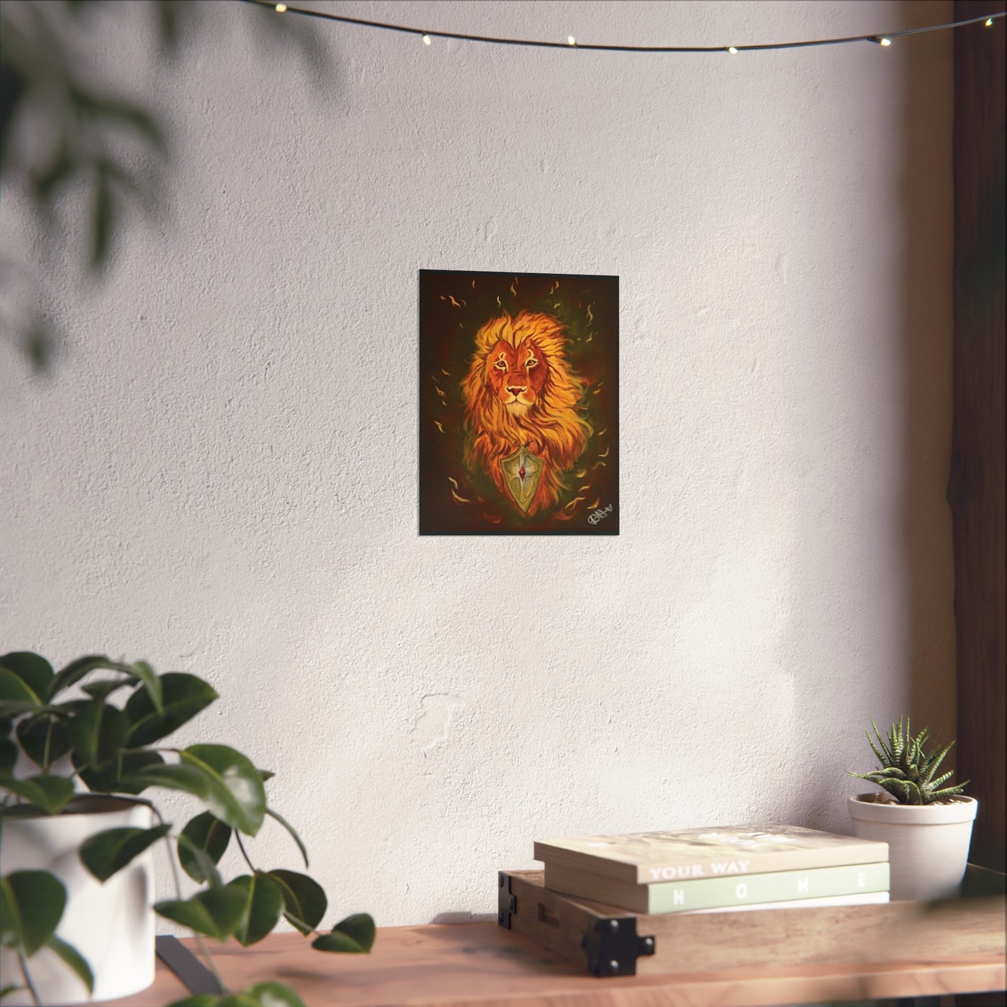 “The Fire of Love” Print