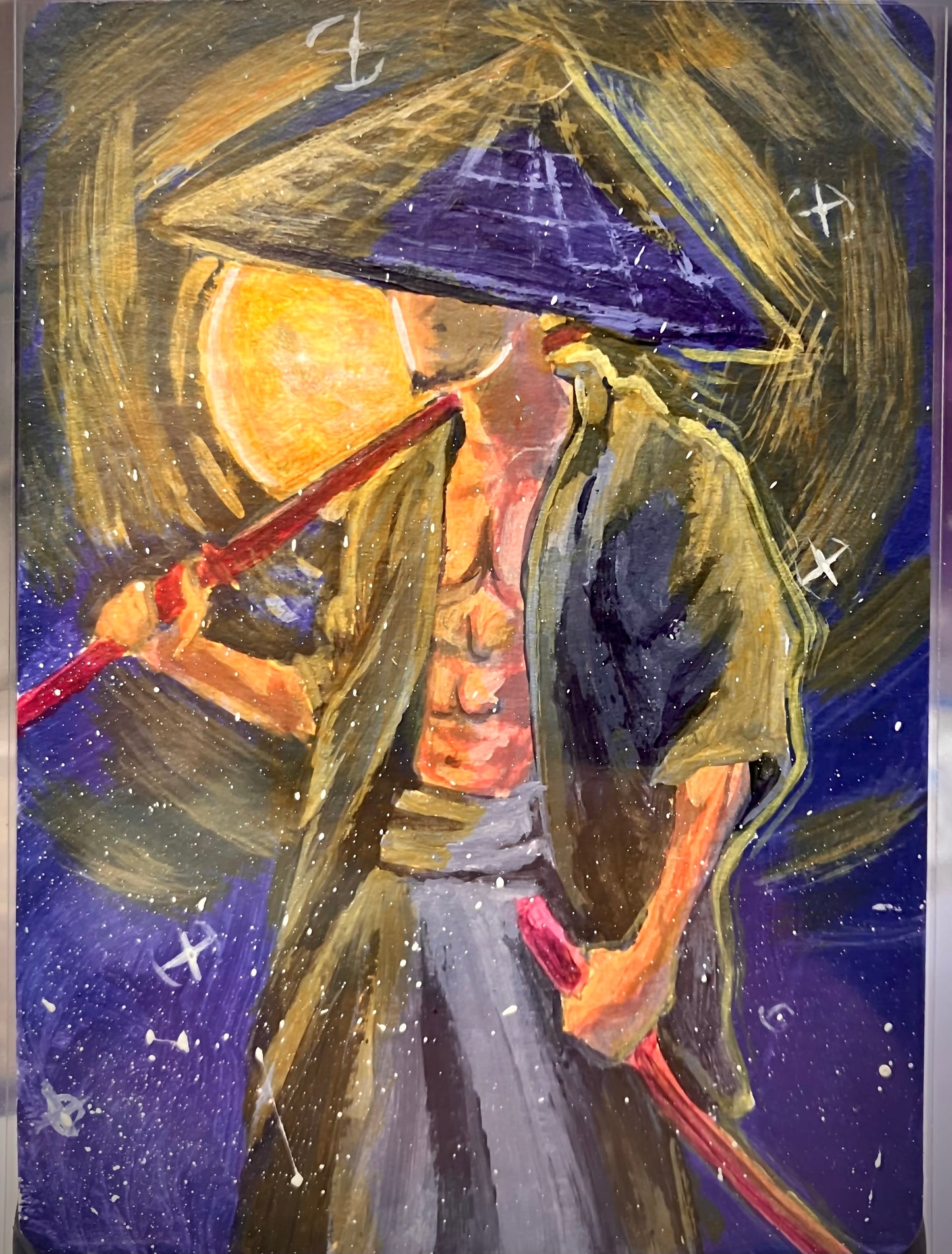 Samurai Series - Special edition limited original ACEOs