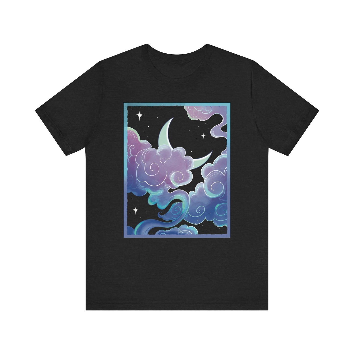 Tranquil Moon and Clouds Tee