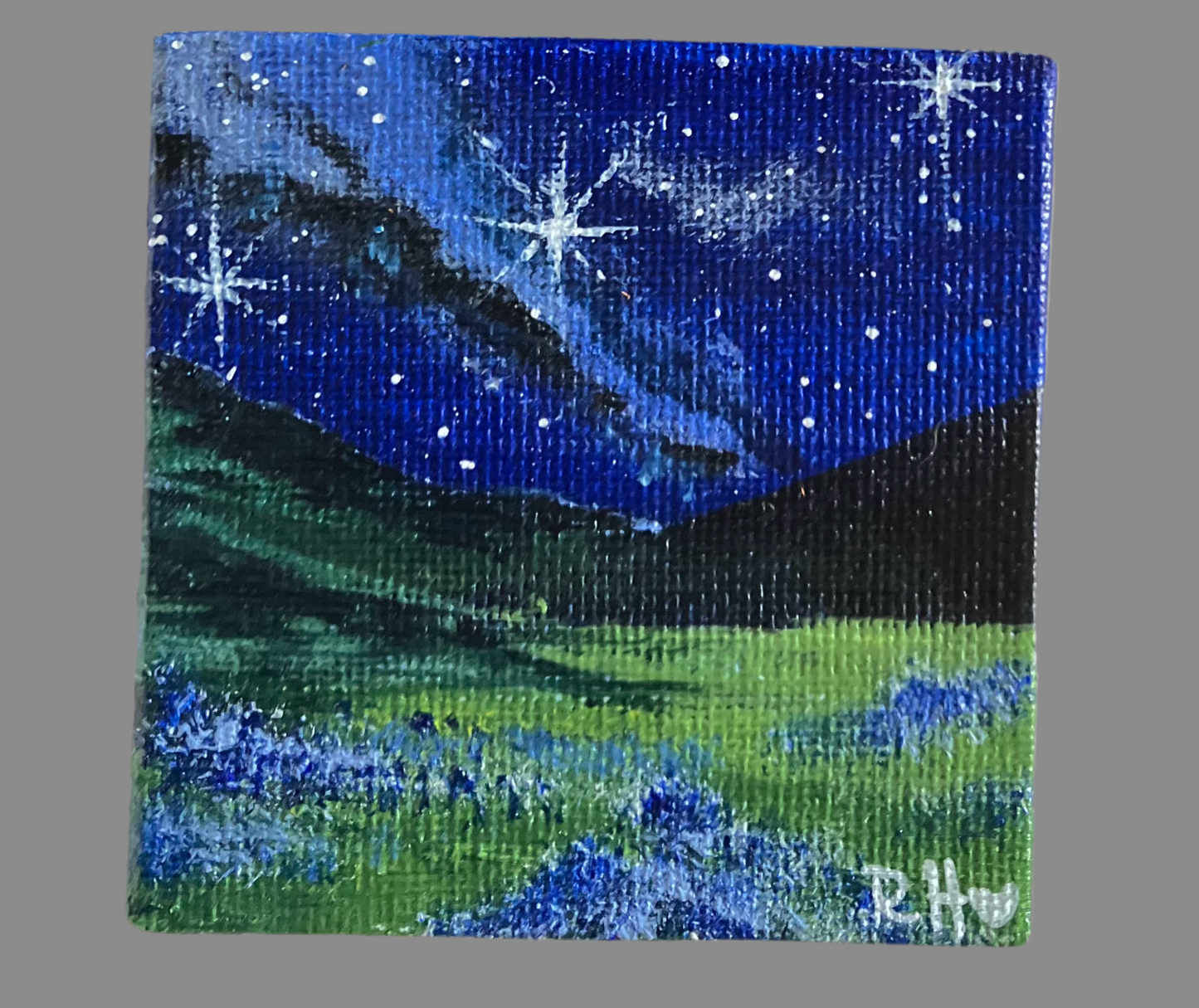 “Dream Meadow” mini painting