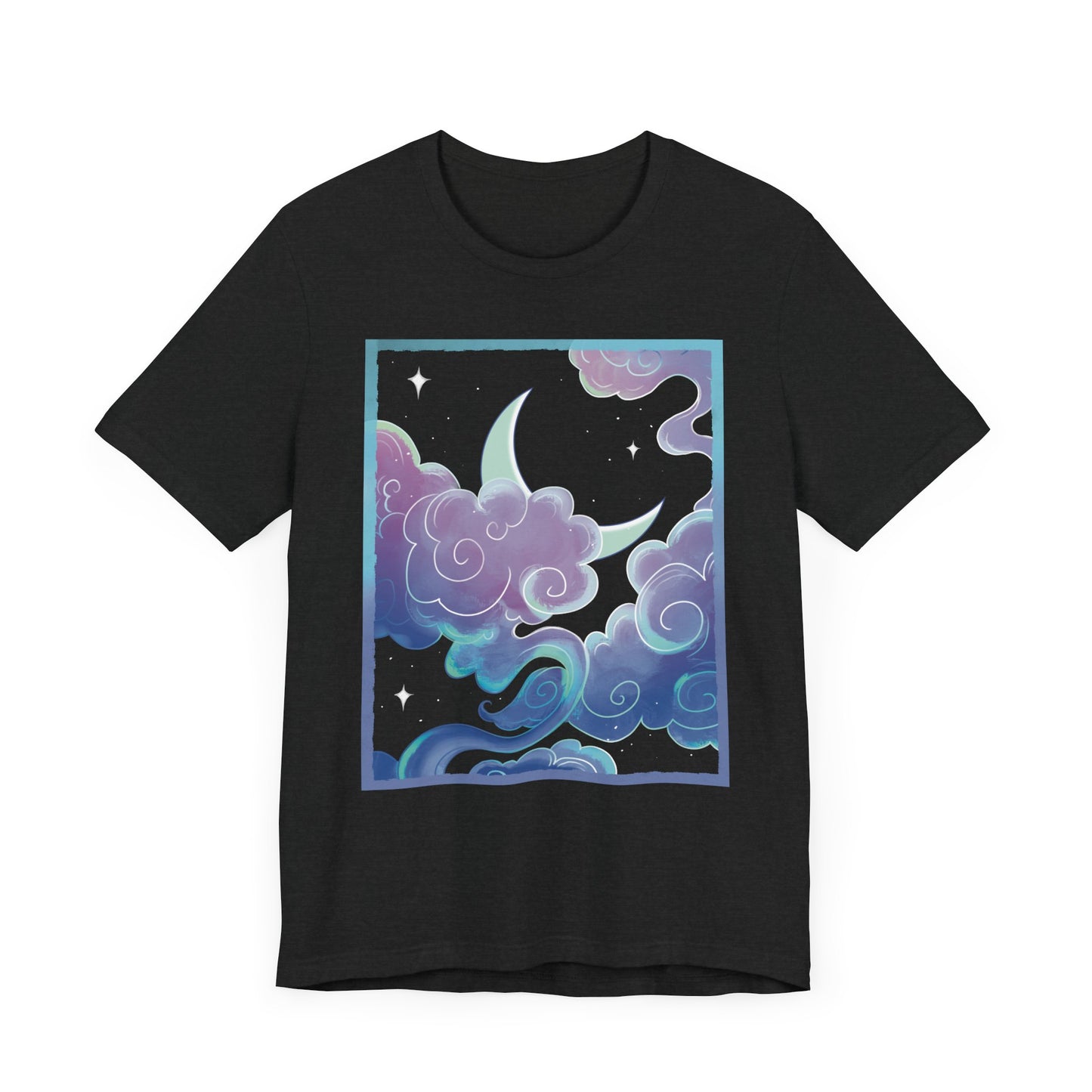 Tranquil Moon and Clouds Tee