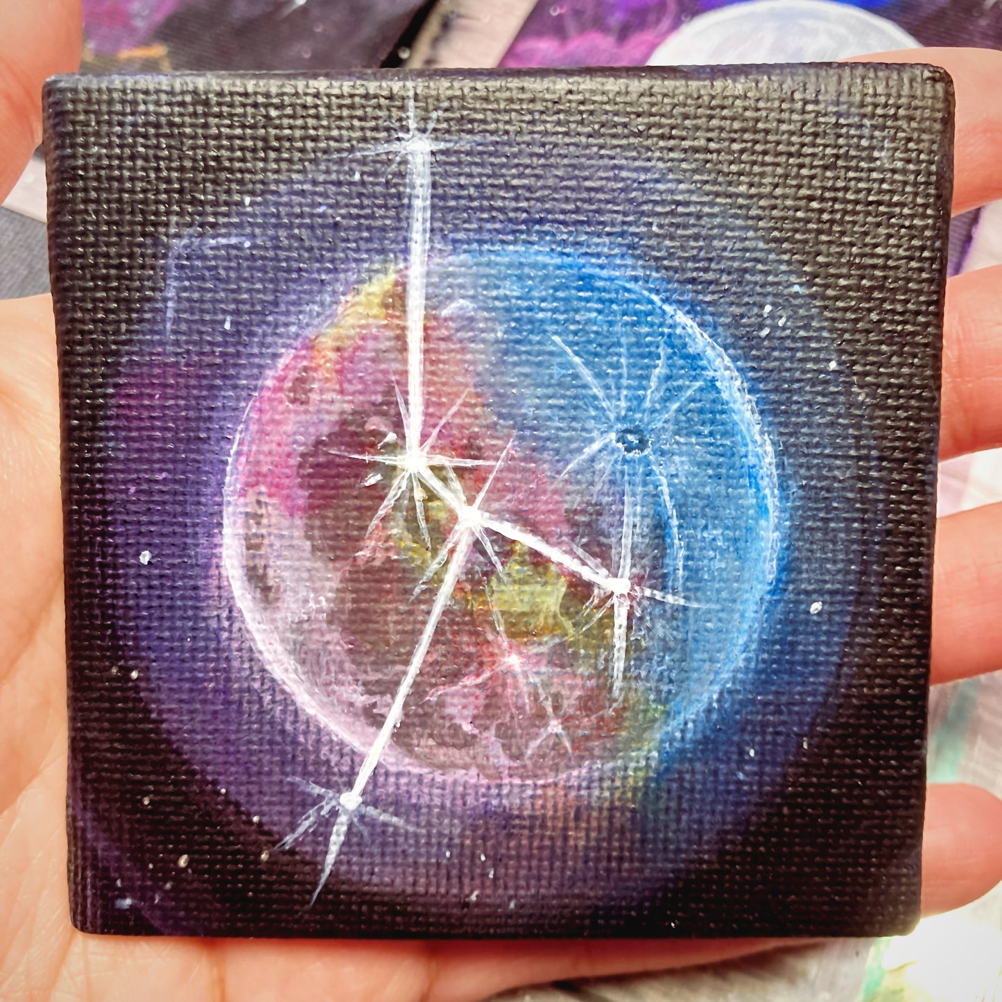 Zodiac and Planet mini paintings