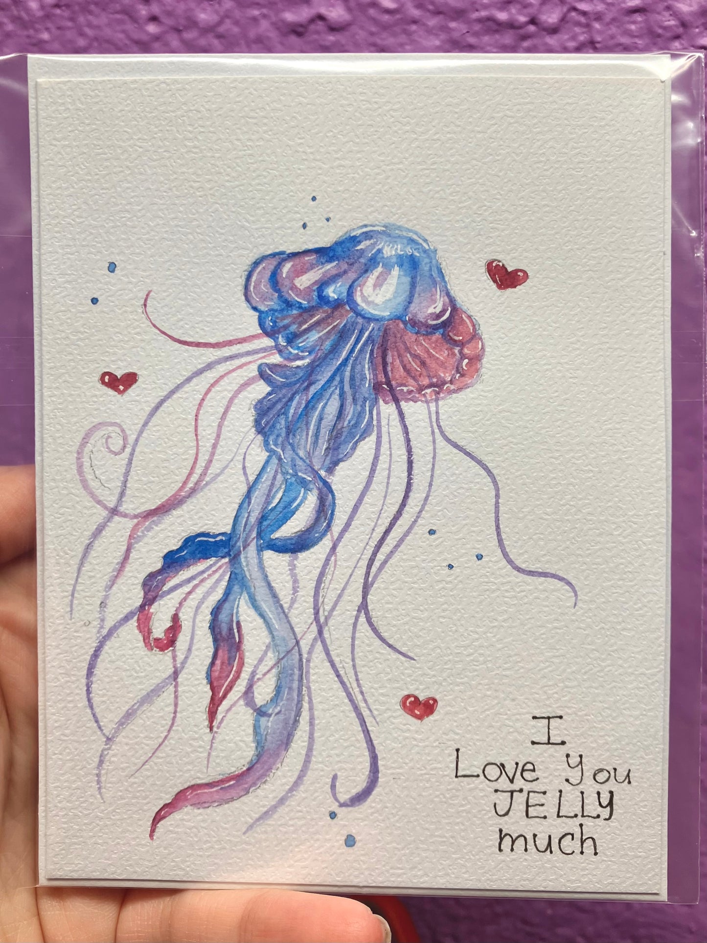 “I love you JELLY Much!” Love Card