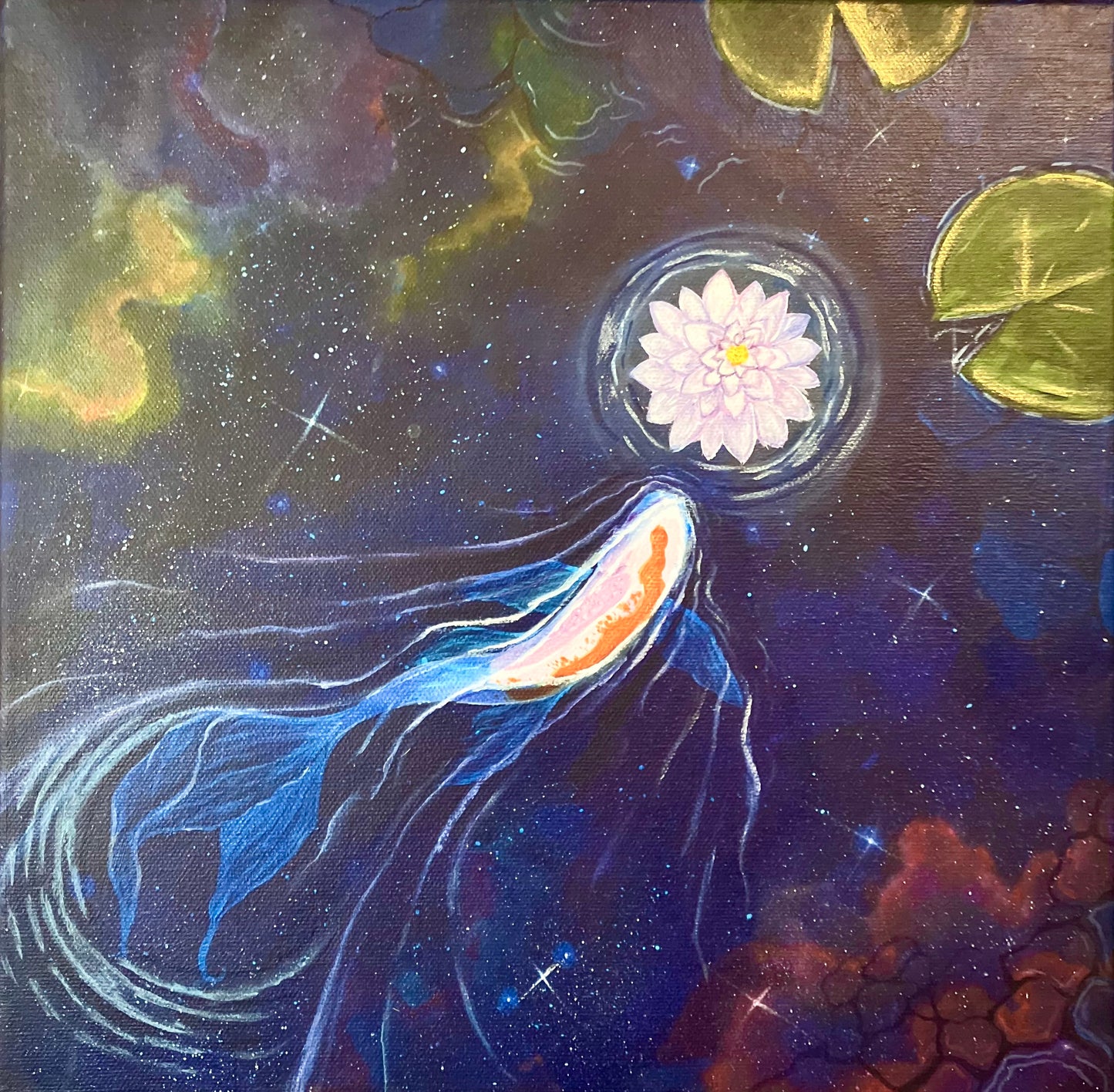 ; … “An Unfinished Story” Original painting