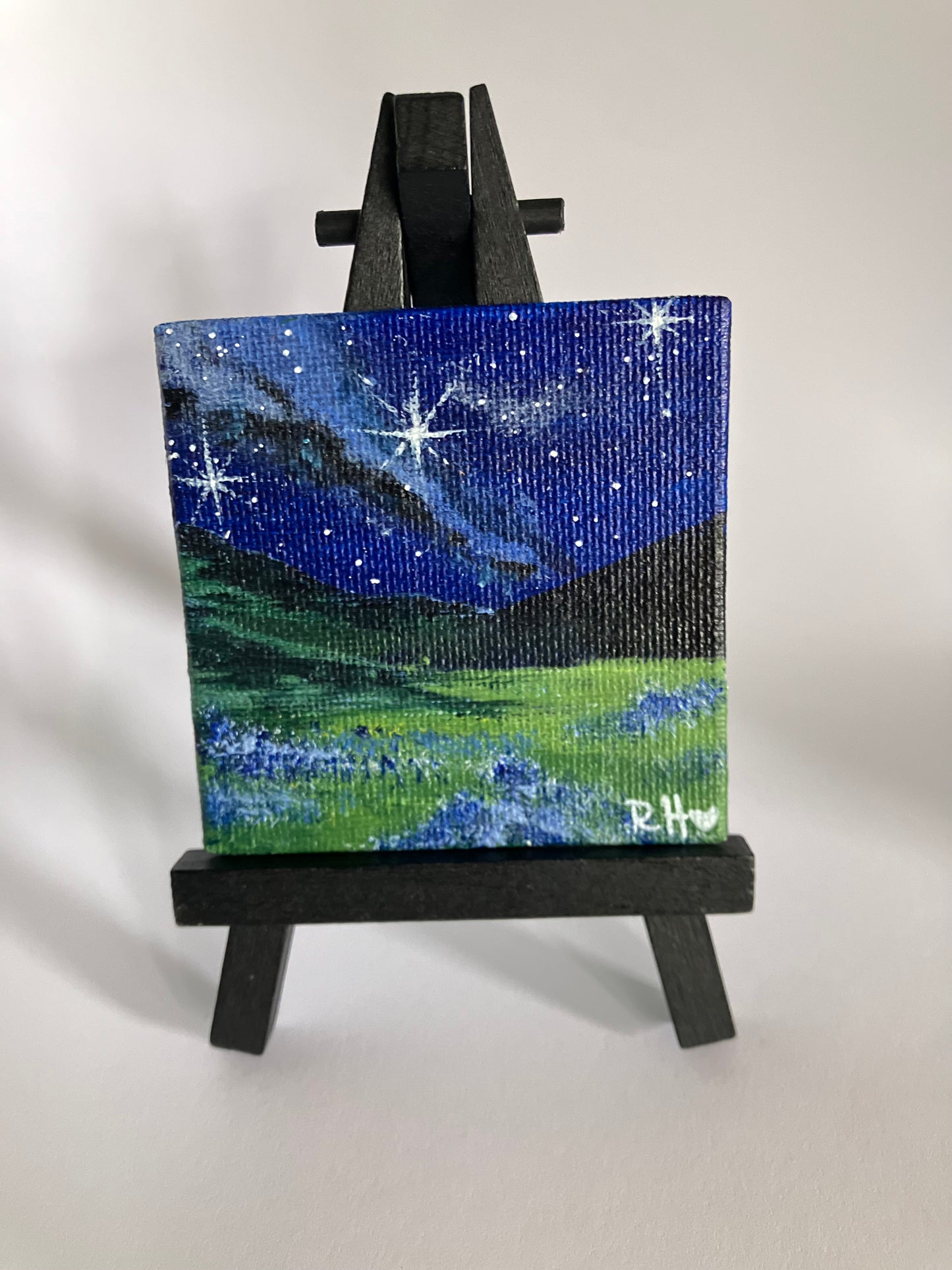 “Dream Meadow” mini painting