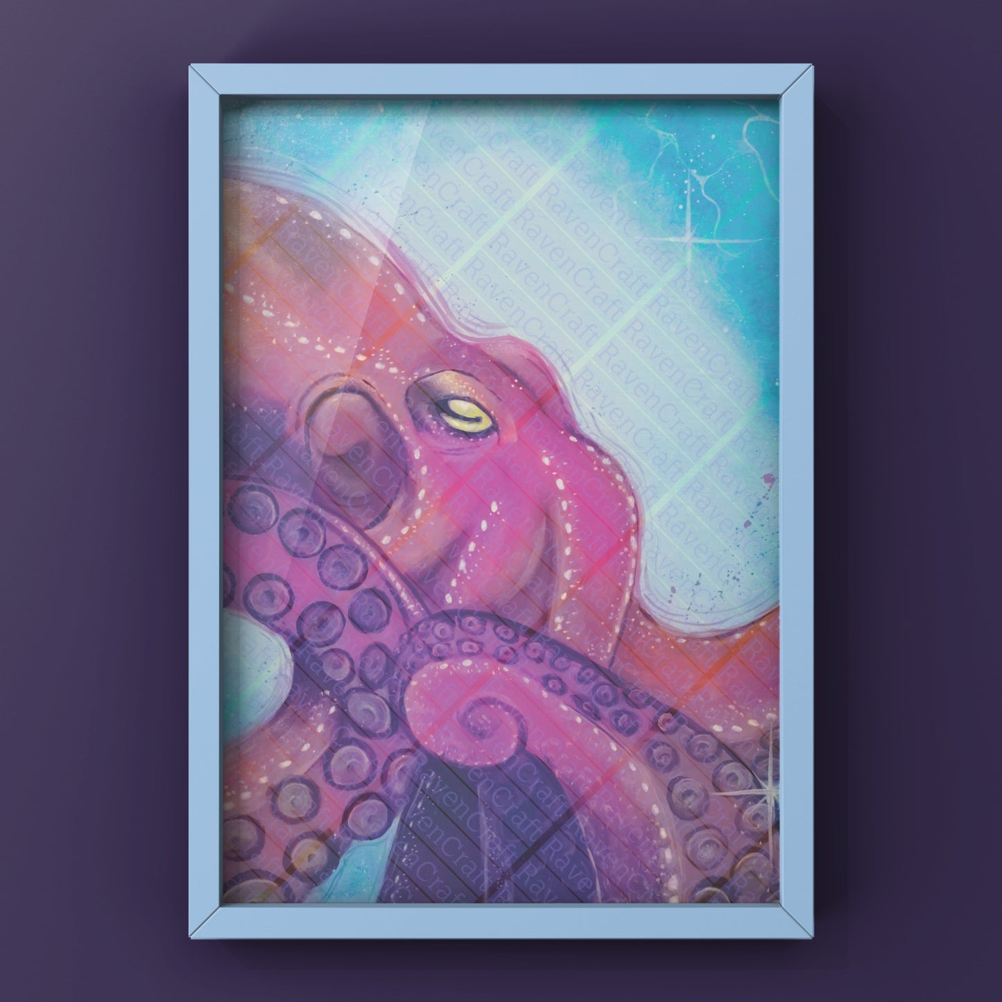 “Expressive as the Ocean” Octopus Fine Art Print